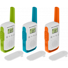 TLKR T42 TRIPACK Set PMR446 - Vert / Bleu / Orange