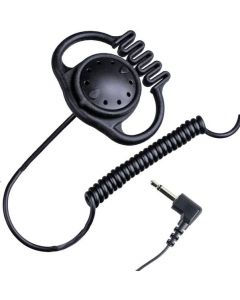 Oh-2A 35 - Earpiece with flexible, soft ear rubber loop