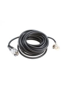 DV Kabel met L-Vorm Connector en PL-259 Aansluiting