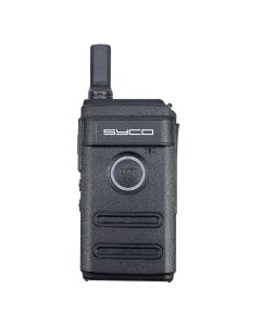 WT-310 Mini talkie-walkie PMR446 avec PTT central (connecteur Kenwood à 2 broches)